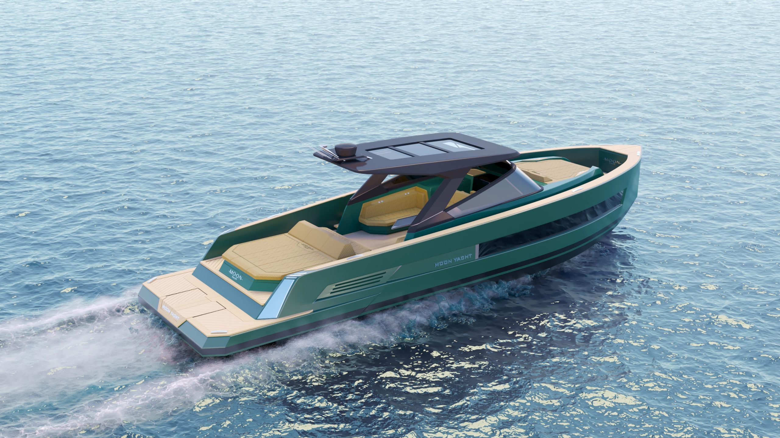 Motorowy 45 — powerboat, wizualizacja 3D | DRAFTXL